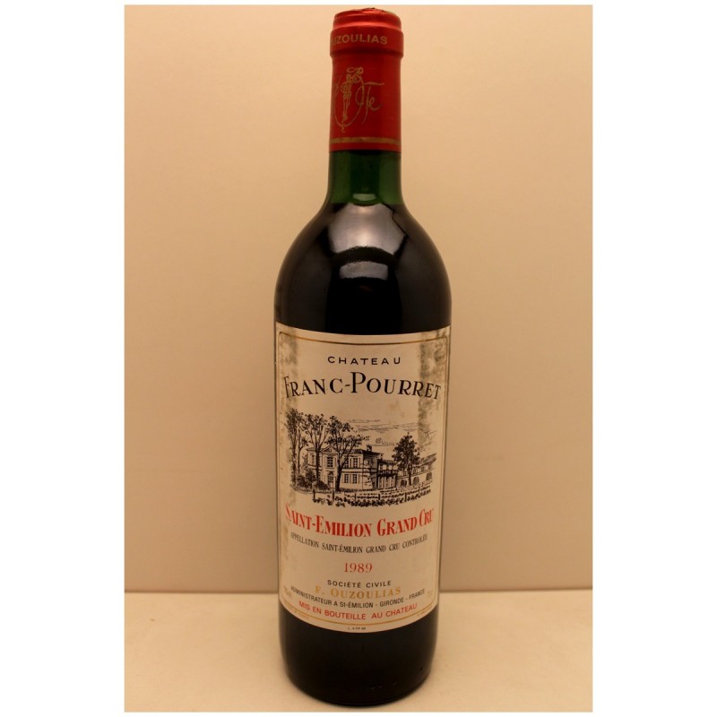 Ch Teau Franc Pourret St Emilion Grand Cru Prix