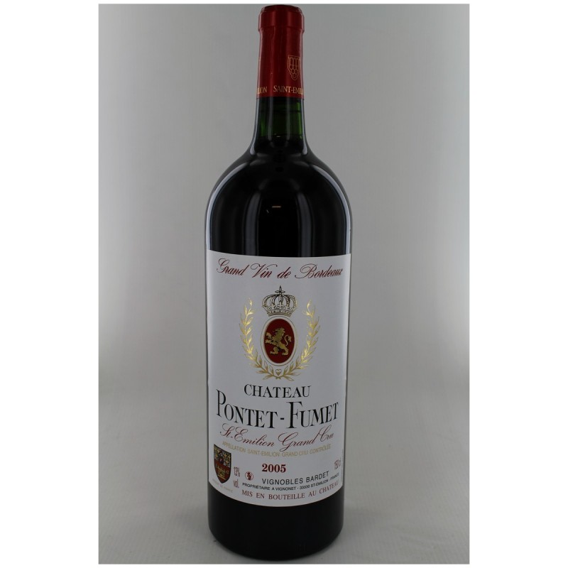 Château Pontet Fumet 2005 in Magnum St Emilion Grand Cru Awards