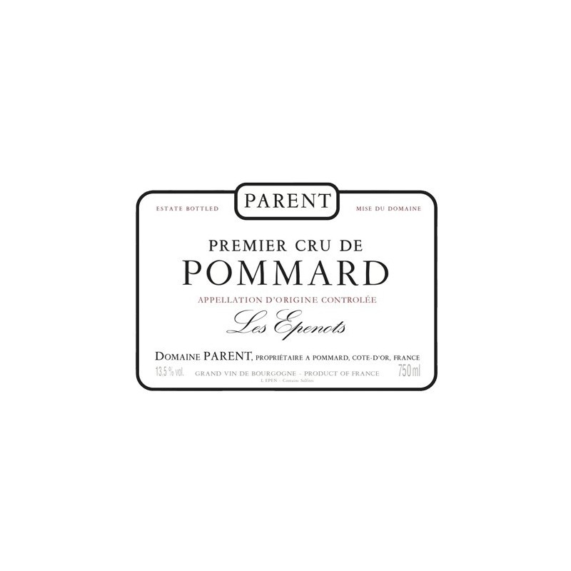 Pommard 1er Cru 1989 Les Epenots Parent Prix