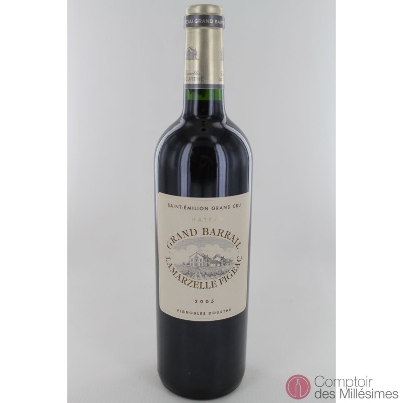 Château Grand Barrail Lamarzelle Figeac 2005 Grand Cru Classé de Saint