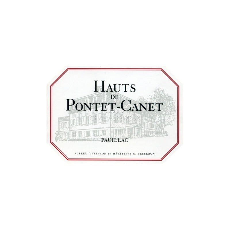 Les Hauts de Pontet 1998 Pauillac 2nd wine of the Château Pontet