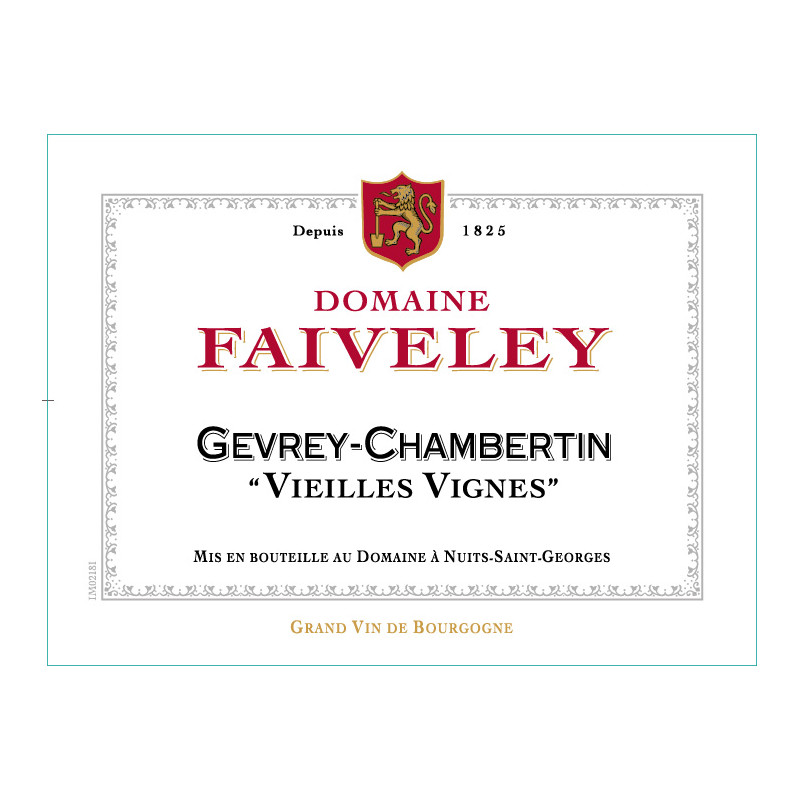 Gevrey Chambertin 2016 Vieilles Vignes Faiveley Prix