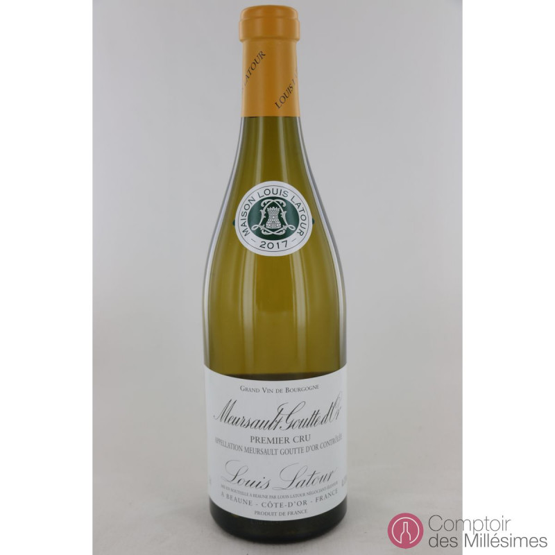 Meursault 1er Cru Gouttes D Or 2017 Maison Louis Latour Prix