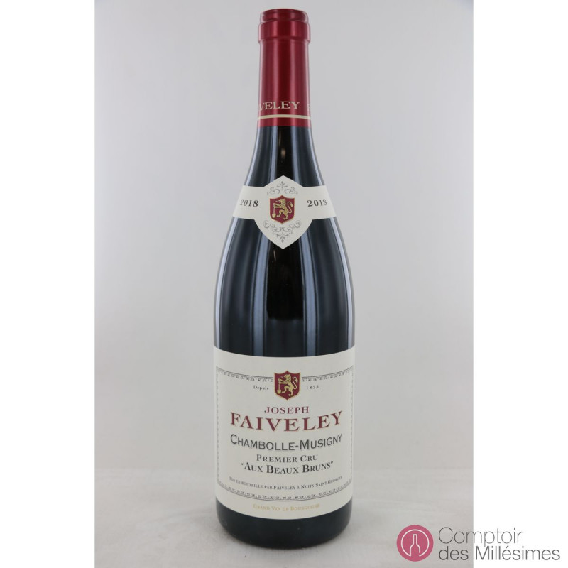 Chambolle Musigny 1er Cru Aux Beaux Bruns 2018 Faiveley Prix