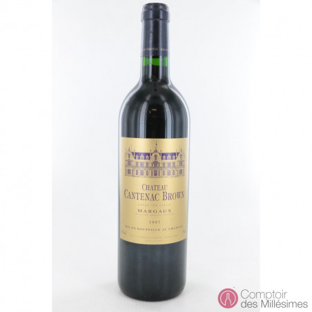 Château Cantenac Brown 1997 Margaux 3rd grand cru ranked Price