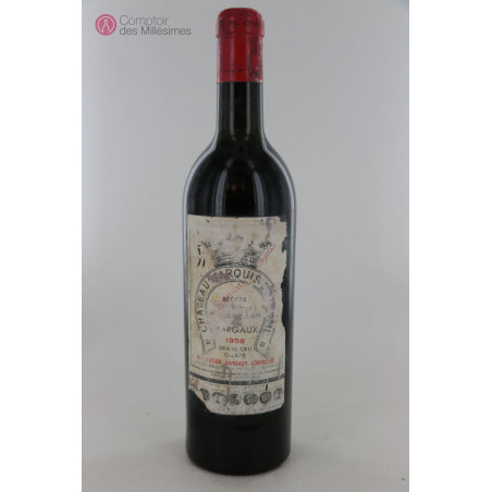 Château Marquis D Alesme Becker 1958 Grand cru classé de Margaux Prix