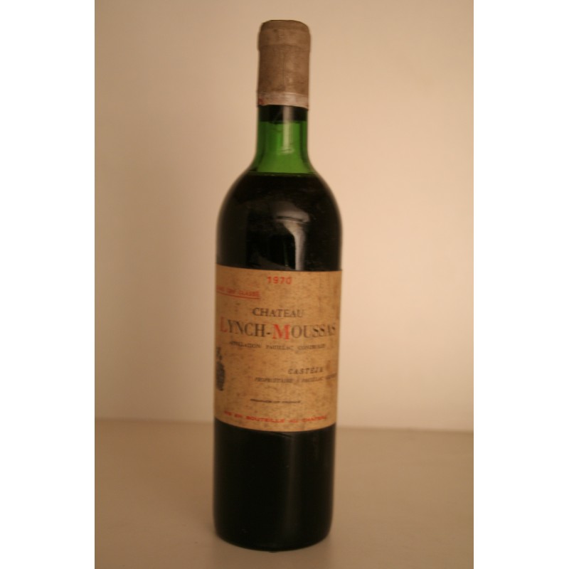 Château Lynch Moussas 1970 Pauillac 5ème Grand Cru Classé Niveau