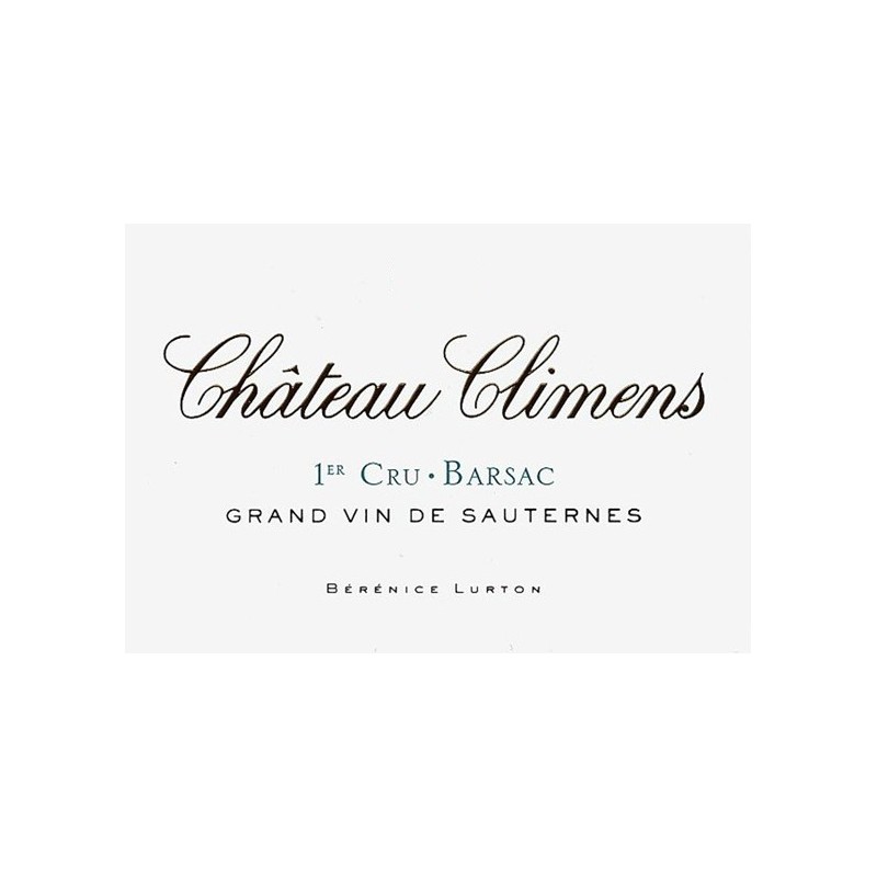 Château Climens 1972 Sauternes Barsac 1er Grand Cru Classé