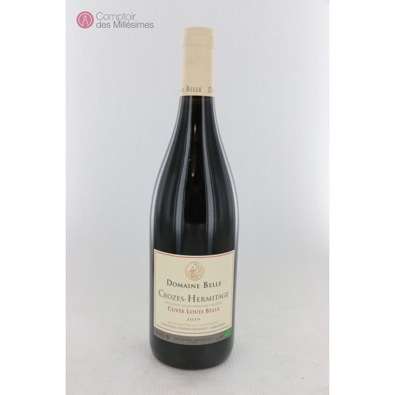 Crozes Hermitage 2019 Cuvée Louis Belle Domaine Belle