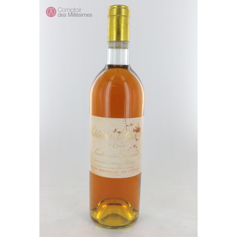 Château Climens 1972 Sauternes Barsac 1er Grand Cru Classé