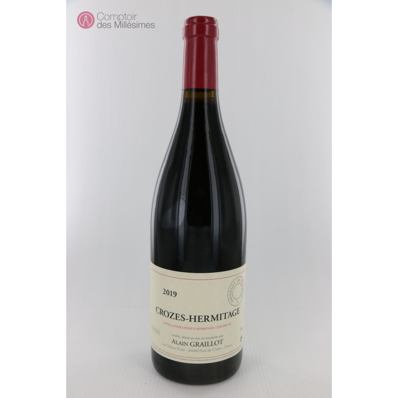 Crozes Hermitage Rouge 2020 Alain Graillot Au Meilleur Prix