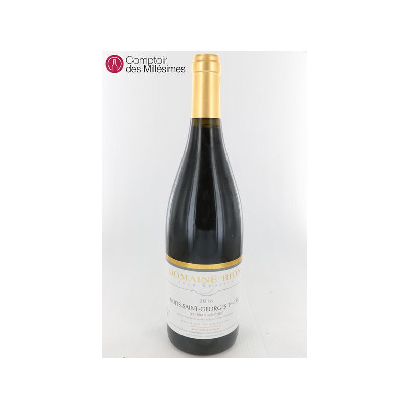 Nuits St Georges 1er Cru 2018 Terres Blanches Domaine Rion