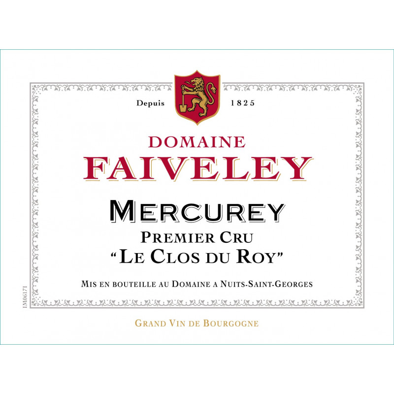 Mercurey 1er Cru Le Clos Du Roy 2021 Vin De Faiveley