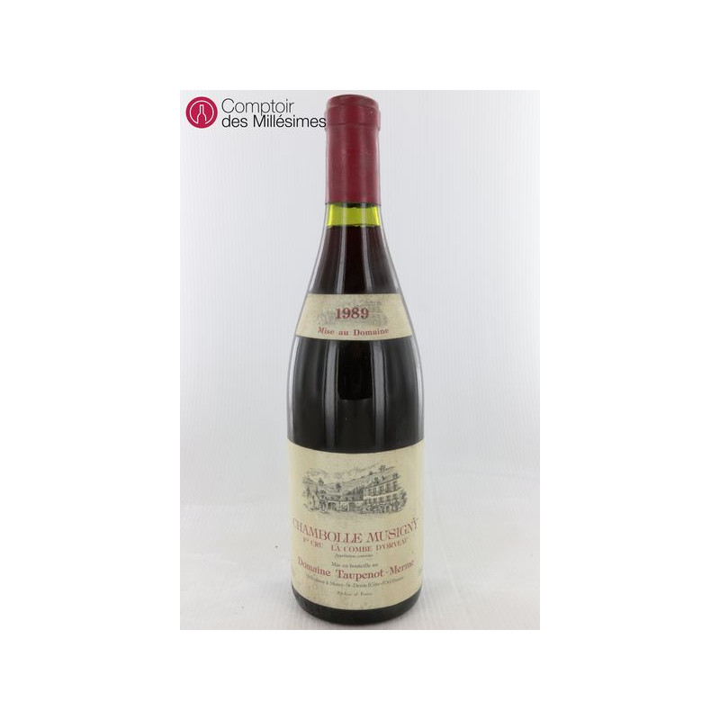 Chambolle Musigny Combe D Orveau 1989 Taupenot Merme