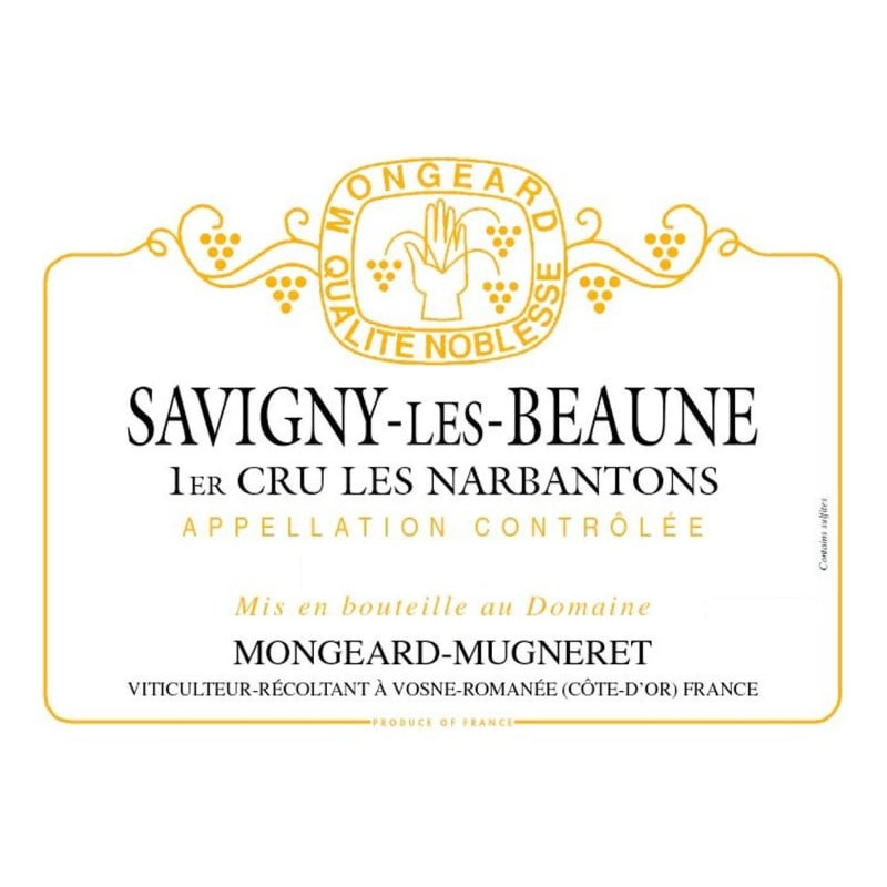 Savigny Les Beaune 1er Cru Les Narbantons 2021 Mongeard Mugneret