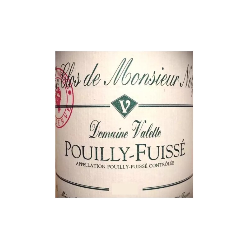 Pouilly Fuissé 2008 Clos de Monsieur Noly Magnum Valette