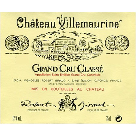 Château Villemaurine 1977 in Magnum