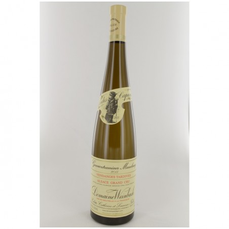 Gewürztraminer Mambourg Vendanges tardives 2015 - Domaine Weinbach