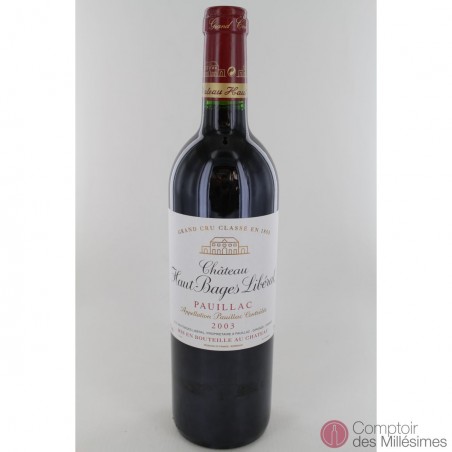 Château Haut Bages Libéral 2003