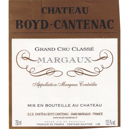 Château Boyd Cantenac 1985