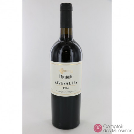 Rivesaltes 1974 - L'Archiviste