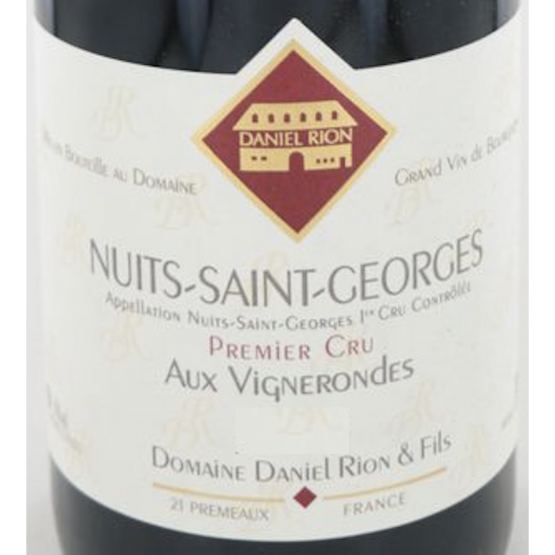 Nuits St Georges 1er Cru 2013 Aux Vignerondes - Daniel Rion - Prix