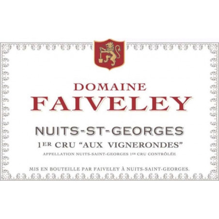 Nuits St Georges 1er cru Aux Vignerondes - Faiveley