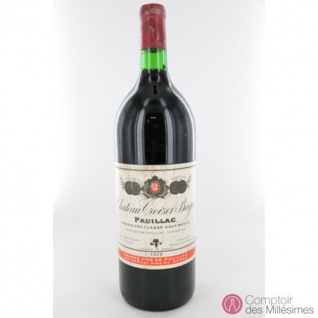 Château Croizet Bages 1979 en magnum