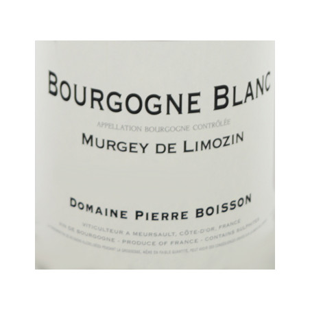 Bourgogne Blanc Murgey de Limozin  Pierre Boisson