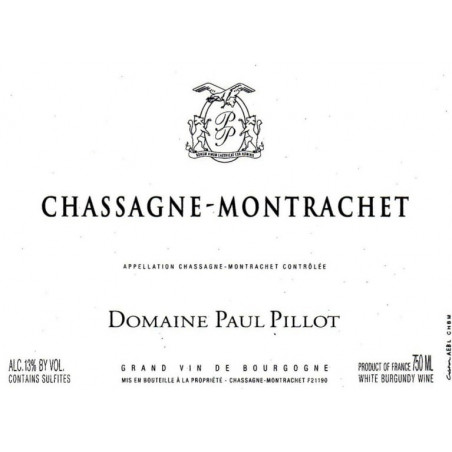 Chassagne Montrachet Paul Pillot