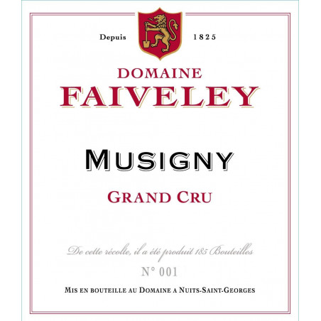 Musigny Grand Cru   Faiveley