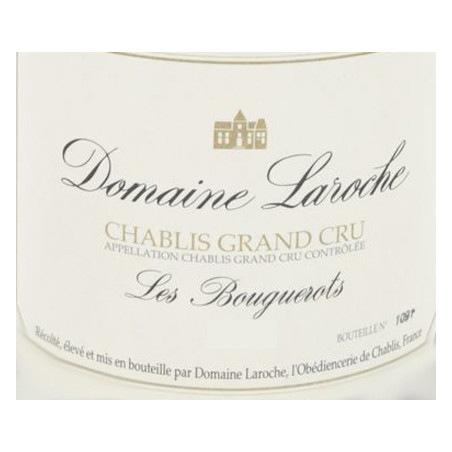 Chablis Grand Cru Les Bougerots   Domaine Laroche