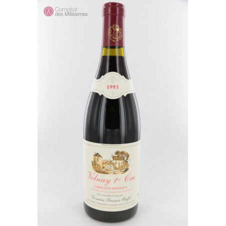 Volnay 1er Cru Carelles Dessous 1993 - François Buffet