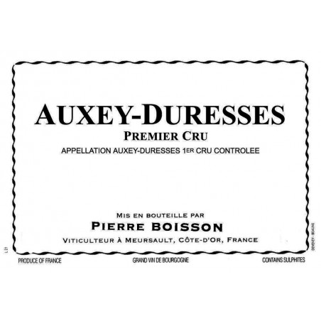 Auxey-Duresses 1er Cru Pierre Boisson