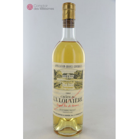 Château la Louvière White 1962 Pessac Leognan Prize