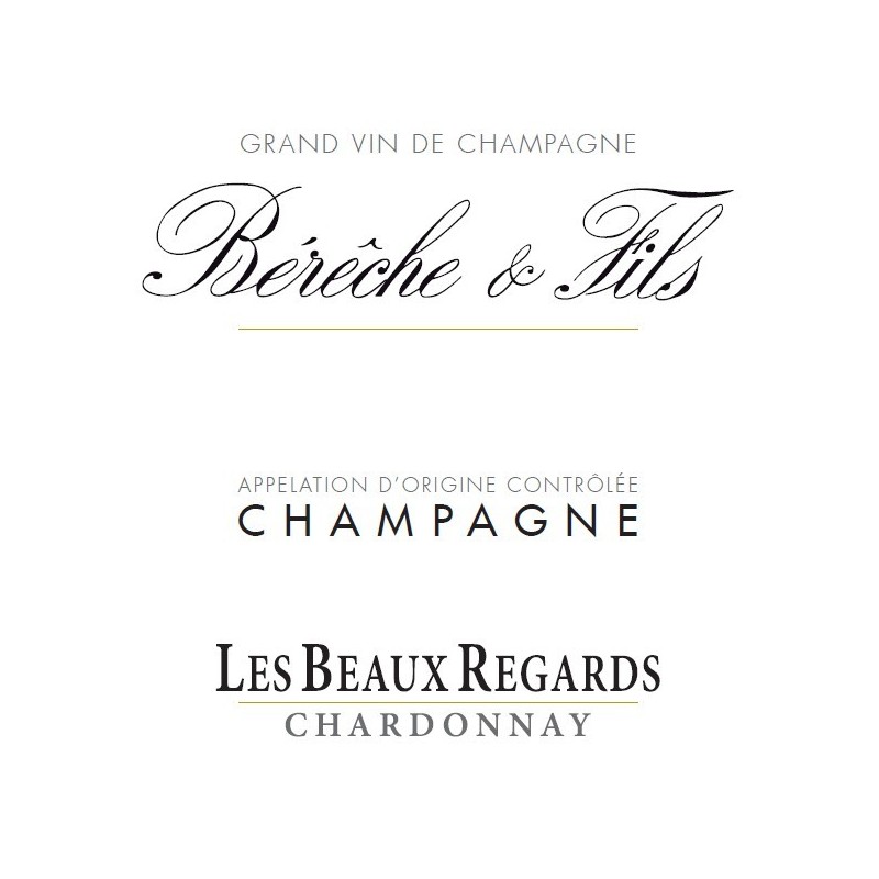 Champagne Les Beaux Regards 1er cru 2017 - Bérêche et Fils