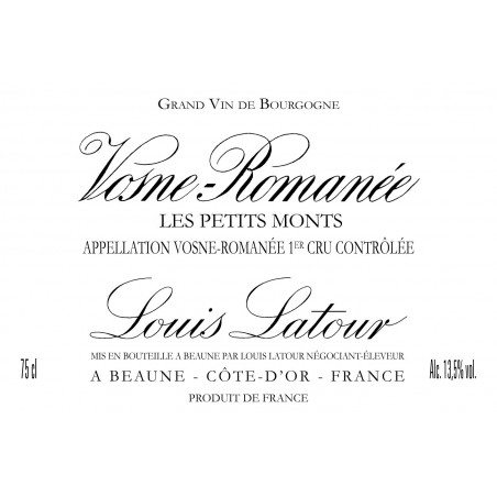 Vosne Romanée 1er Cru 2015 - Les Petits Monts - Maison Louis Latour