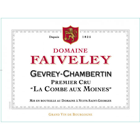 Gevrey Chambertin 1er Cru La Combe aux Moines - Faiveley