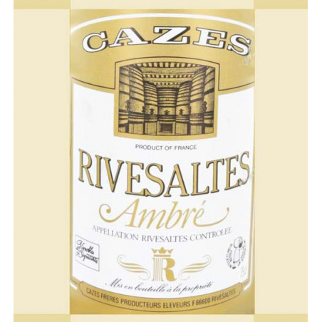 Rivesaltes Ambré  - Domaine CAZES