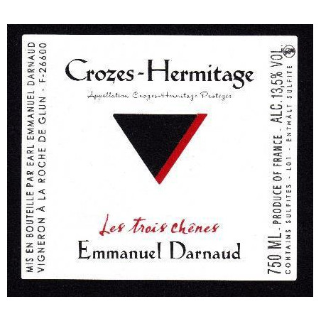 Crozes-Hermitage Les Trois Chênes - Emmanuel Darnaud