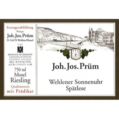 Joh Jos Prum Wehlener Sonnenuhr Riesling Spätlese