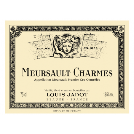 Meursault Charmes 1er cru 2018 - Louis jadot at the best price