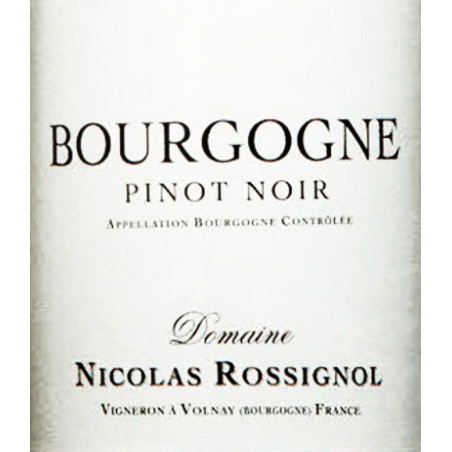 Bourgogne Red 2015 - Nicolas Rossignol