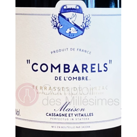 Combarels Red  De l'Ombre Domaine Cassagne et Vitailles