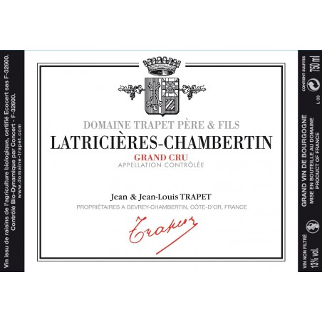 Latricières-Chambertin Grand Cru  Trapet