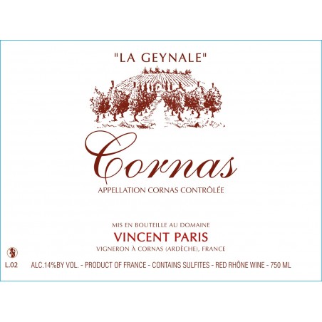 Cornas La Geynale - Vincent Paris