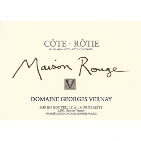 Côte Rôtie Maison Rouge - Georges Vernay