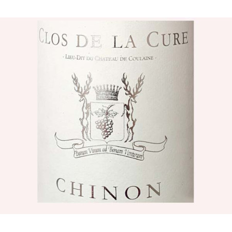 Chinon  Clos de La Cure - Château de Coulaine