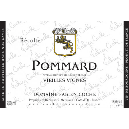 Pommard Vieilles Vignes Fabien Coche