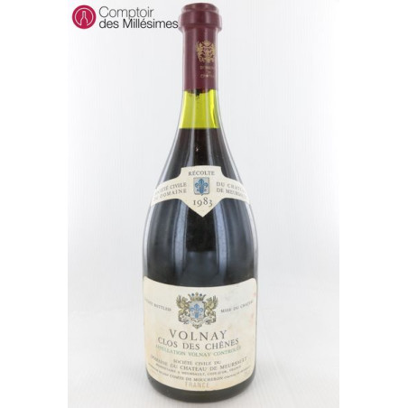 Volnay 1er Cru Clos des Chênes 1983 - Château de Meursault